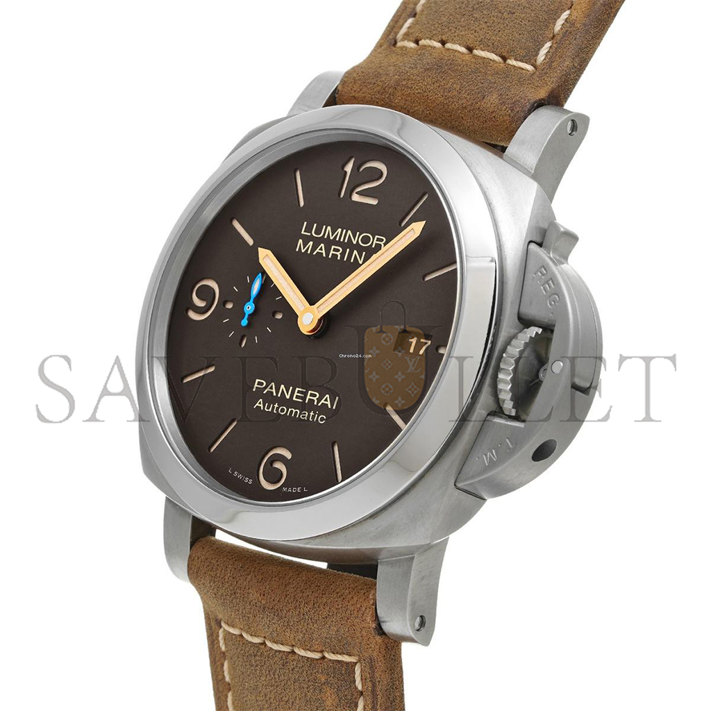 pa*e*ai luminor marina auT0matic brown dial 44 mm men
